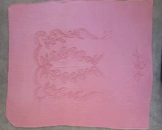 Special 1960s Chenille Bedspread no stains or Tears 100 x 90