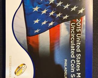2015 United States Mint Uncirculated Coin Set  Complete P  D Mint Set  28 Coins OGP