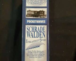 Schrade Walden pocket knife.