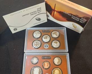 2019 United States Mint Proof Set Complete w Original Box  COA
