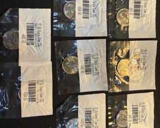 Lot of 42 Sealed 2000 Statehood Quarters  Littleton Coin Company  Uncirculated P  D Mint Coins 