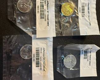 Huge Littleton Coin Company Westward Journey Jefferson Nickel Collection  70 Coins  Uncirculated,