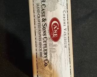 Case XX traditional folding pocket knife it, appears to be a Spider Web