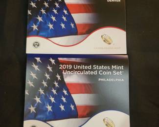 2019 United States Mint Uncirculated Coin Set