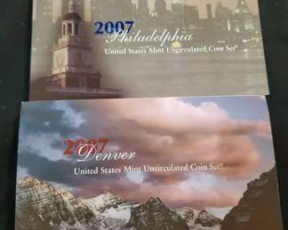 2007 United States Mint Uncirculated Coin Set