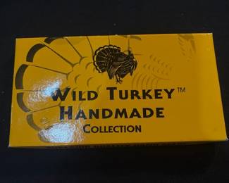 Wild Turkey Handmade Collection 2Piece Folding Pocket Knife Gift Set w Original Box