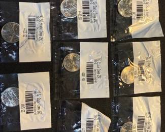 Lot of 25 Sealed 2001 Statehood Quarters  Littleton Coin Company  Uncirculated P  D Mint Coins 