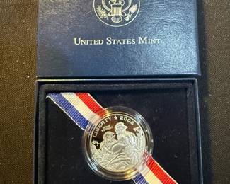 2008S Bald Eagle Commemorative Proof Clad Half Dollar w Original U.S. Mint Box  COA