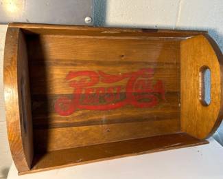 Pepsi Cola Advertising Crate