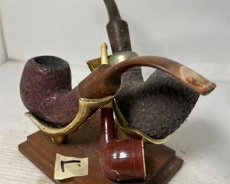 Tobacco Pipes and Stand