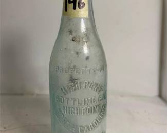 High Point Bottling Soda Bottle NC