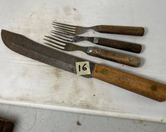 Vintage Knife and Forks