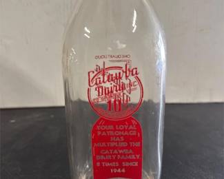 Catawba Dairy NC Milk Bottle