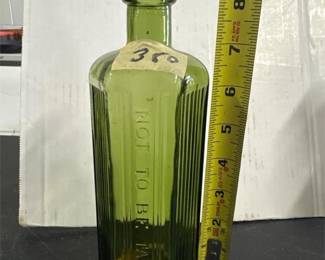 Green Poison Bottle
