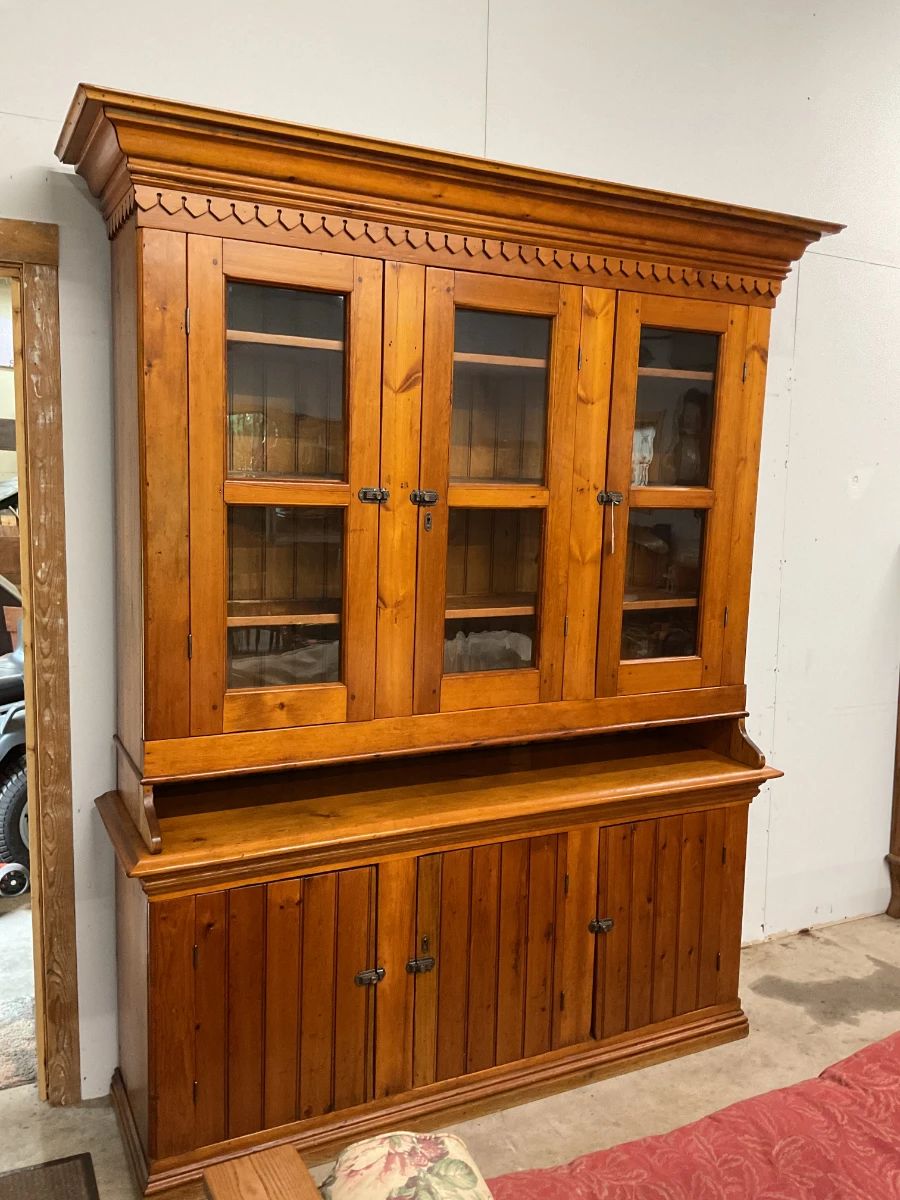 Awesome fully restored backbar from Westside Beer Hall, Owosso MI