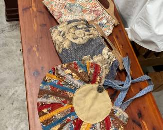 Misc knitting or sewing bags, hand made??