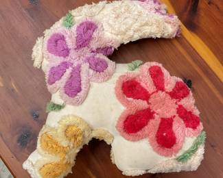 Hand made 'Bunny' little pillow. So cute!