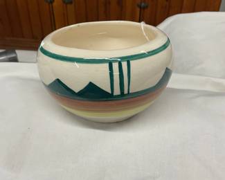 Possibly Native American, note the bottom of the bowl in next picture