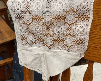 Old fashioned 'bonnet' for an adult, hand made