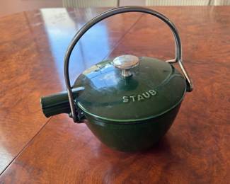 Lots of fancy chef's cookware