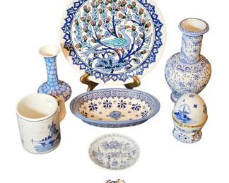 International BlueandWhite Turkish, Portuguese, Polish,  the Netherlands