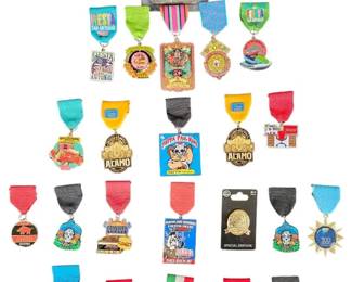 San Antonio Fiesta  Texas Commemorative Medals