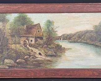 Original Vintage Landscape Oil Painting Collection