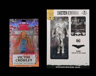 Collectors Lot... Signed  Exclusive Horror  Comic Action Figures NECA  McFarlane