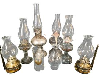 Classic Curated Oil Lamp Lot