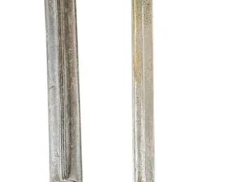 Rare 1918 Chapman WWI British P1907 LeeEnfield Bayonet w Scabbard  Middle Eastern Rack Marks