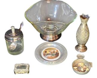 Persian .875 Silver HandChased Vase 168g... This One is Really Detailed