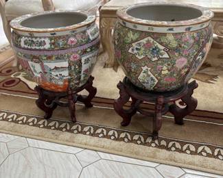 Large Asian Style Planter (2)