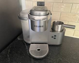 KEURIG WITH FROTHER- $50