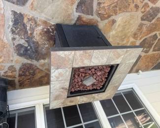 OUTDOOR TABLETOP/PROPANE-STYLE FIRE PIT $75