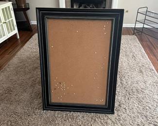 LARGE FRAME CORK BOARD $15