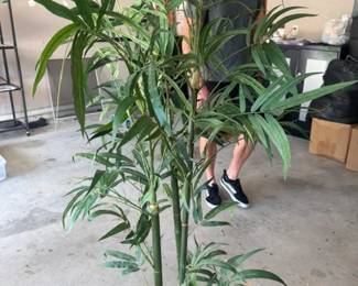 TALL ARTIFICIAL BAMBOO TREE $30