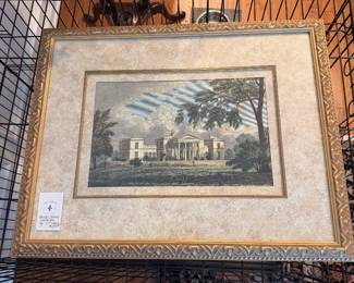 Nicely Matted and Framed, ARMLEY HOUSE, Yorkshire, by J.P. Neale, 20"x26"