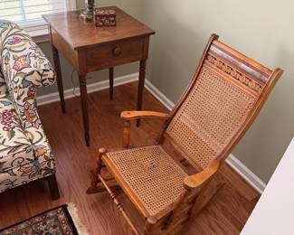 Antique Oak Rocking Chair