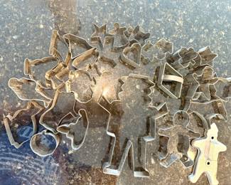 Antique Tin Cookie Cutters
