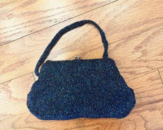 c.1940's WALBERG Navy Handbag