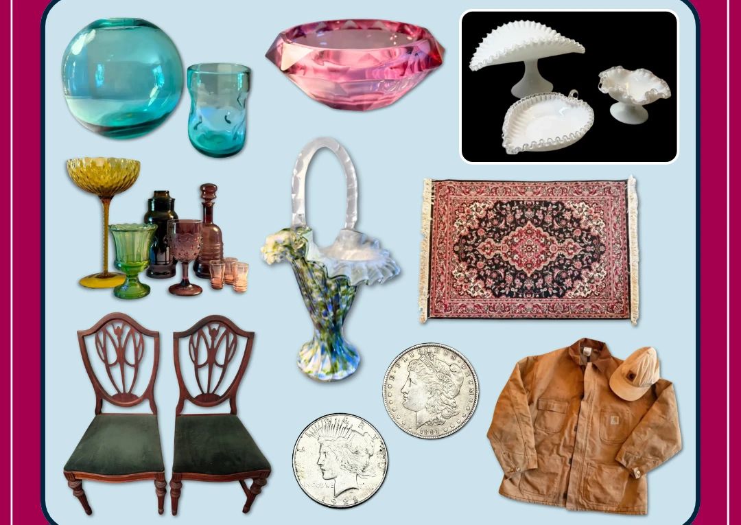 Blenko, Fenton, & Vintage Charm | PICKUP: Tuesday, August 25th in Kettering, OH