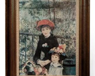 Framed Print Of 2 Girls