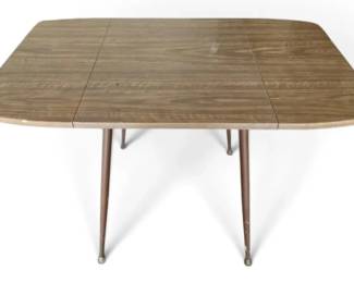 MidCentury Formica Drop Leaf Table
