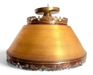 Brushed Brass Ceiling Lamp
