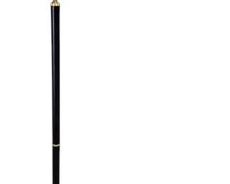 Black  Brass Adjustable Floor Lamp