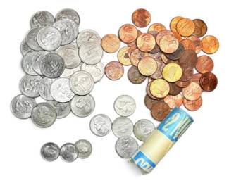 Miscellaneous Coins  Quarters, Dimes, Nickels,  Pennies