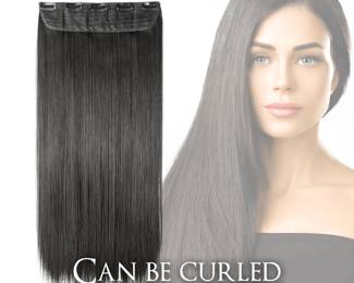 can be curled or straighten