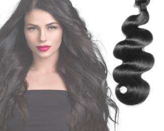 lady black hair