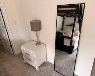 Nightstand $20, Mirror $30