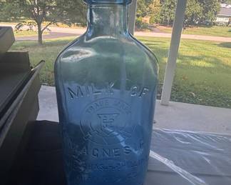 Vintage Chas. H. Phillips Milk of Magnesia Bottle